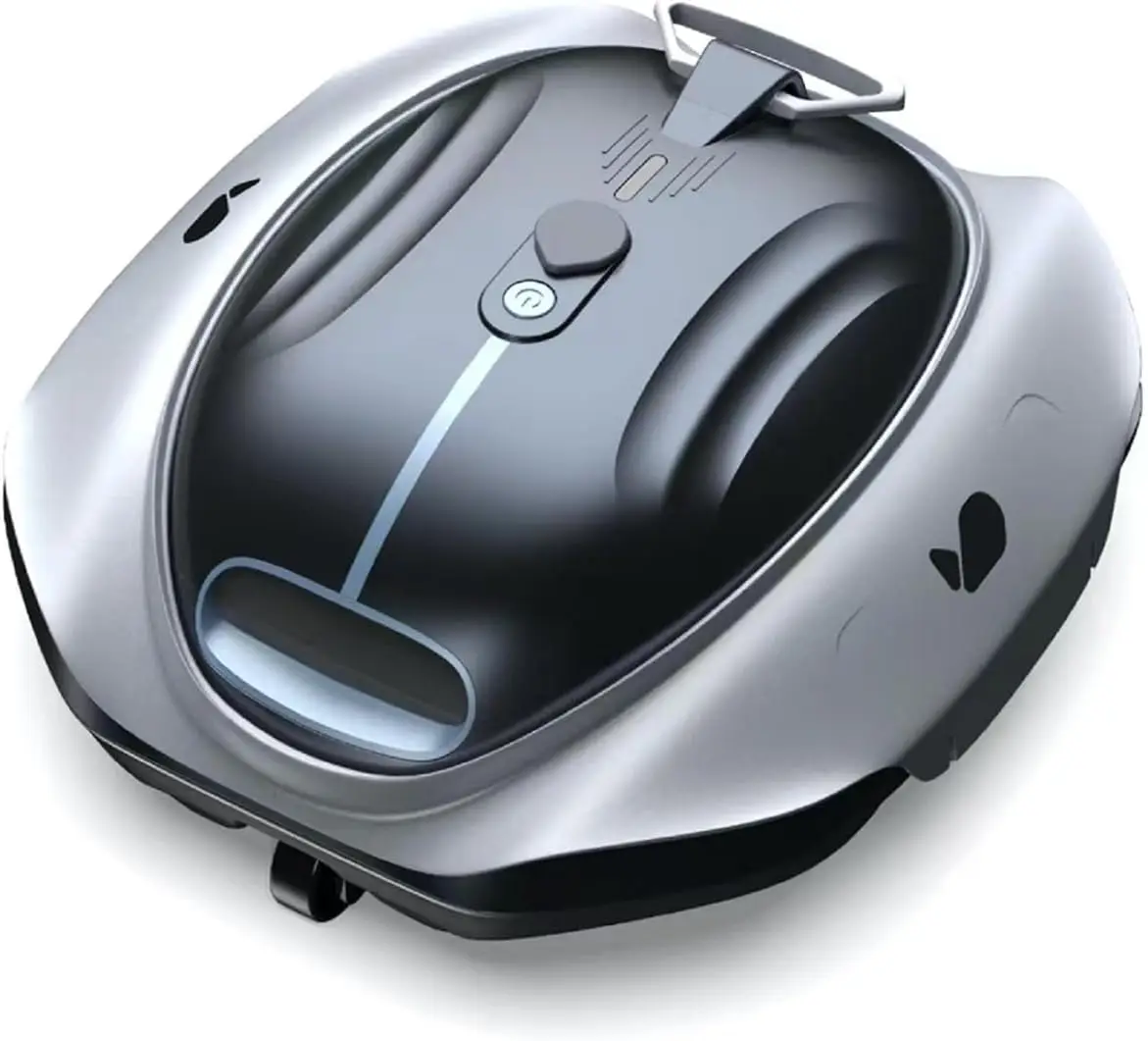 Robotic Pool Vacuum Cleaner Cordless Automatic Pool Cleaner with Bluehole Tech DirtLock Tech Smart Sensor Suction