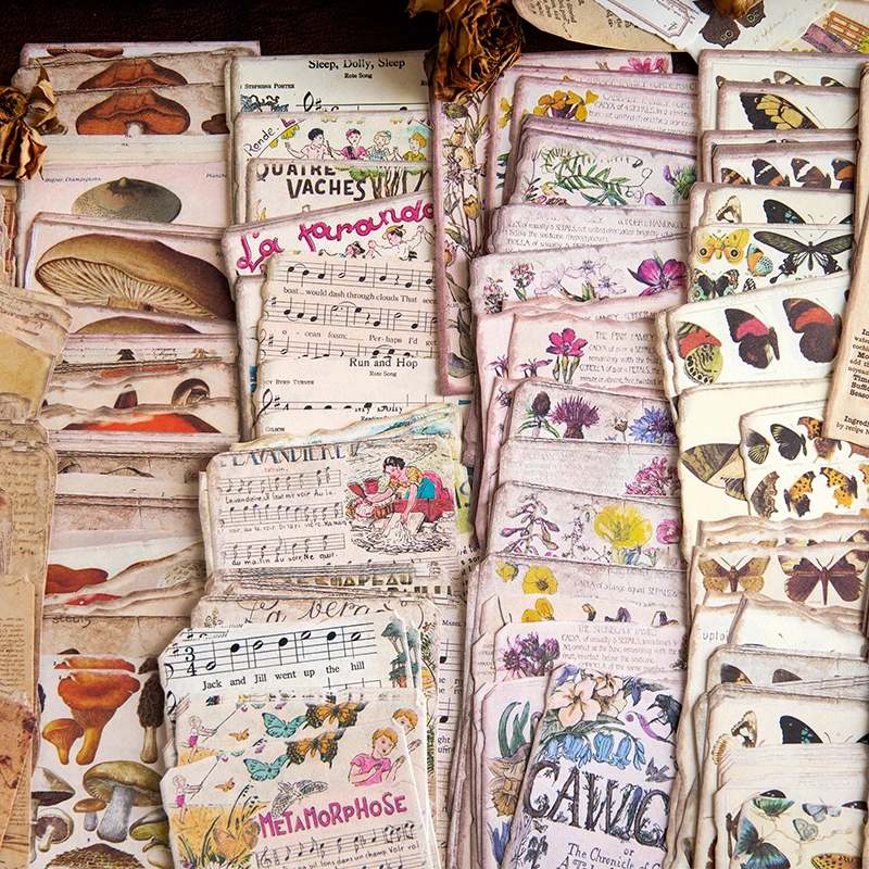 

6packs/LOT Memoirs of Old Books series retro creative decoration DIY paper memo pad
