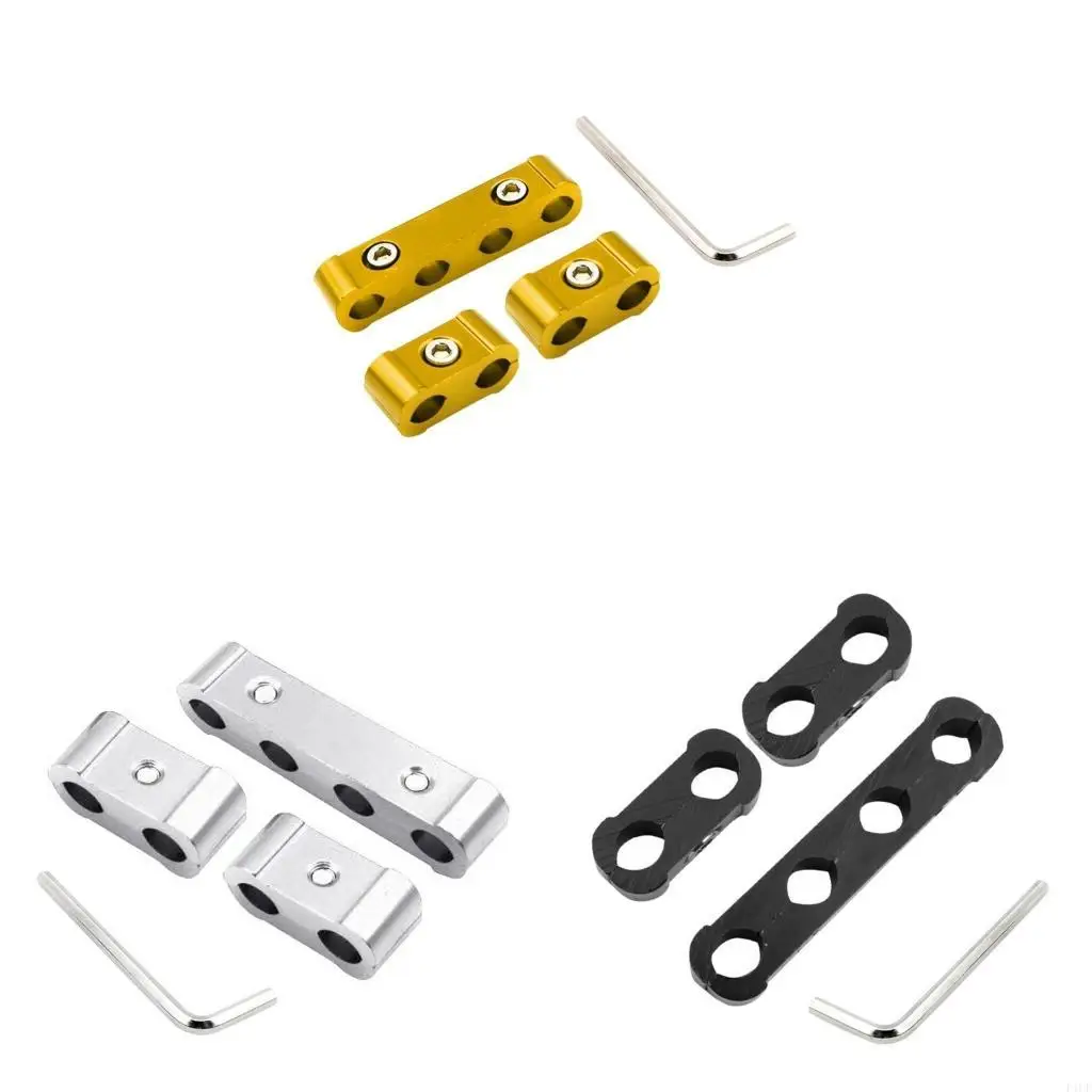 F1CF 3pcs Car Electrical Wire Clamp Plugs Wire Holders Cable Divider Securement