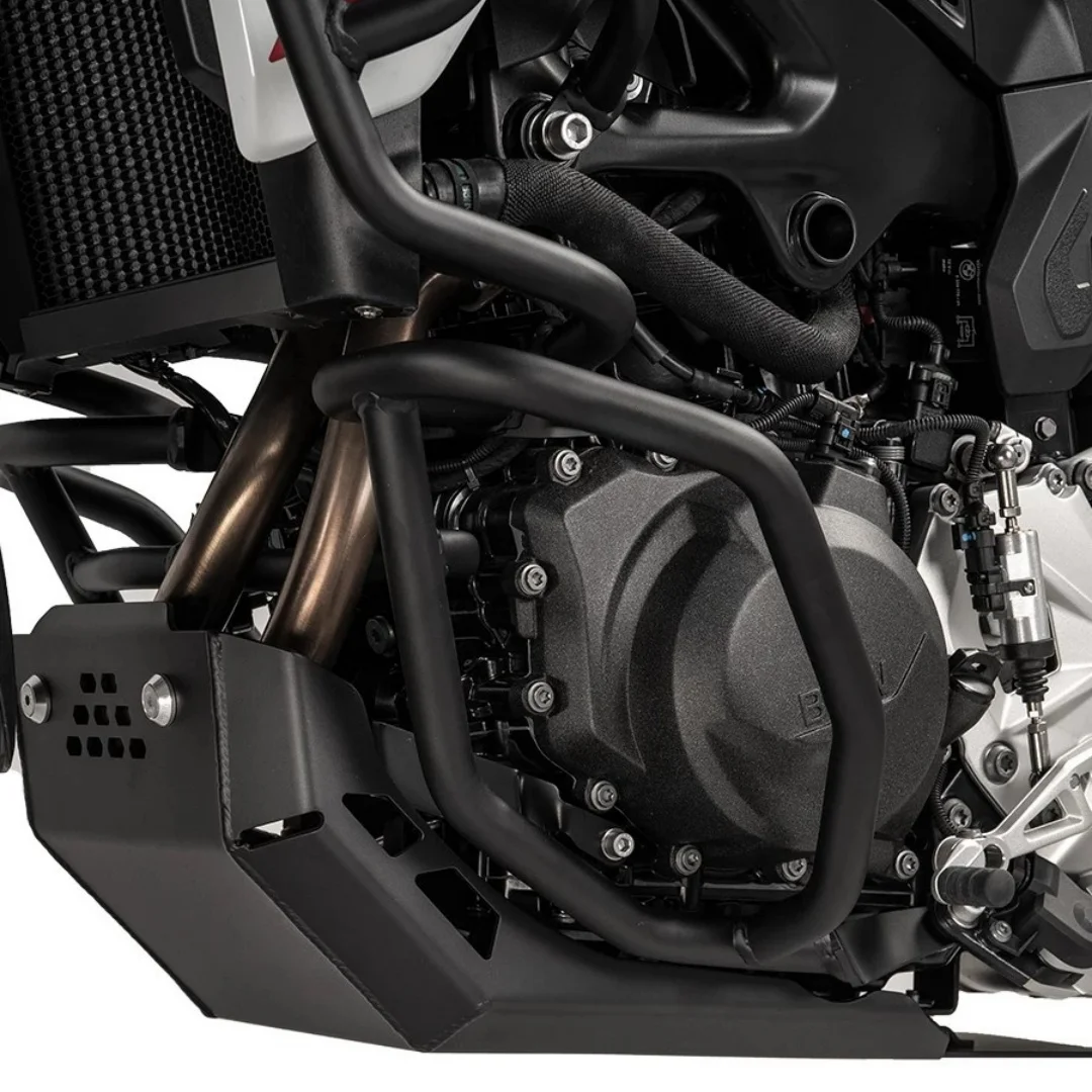 For the F900R/F900XR modification accessory - magnesium-aluminum alloy engine guard plate Guard Your Engine On Rough Roads