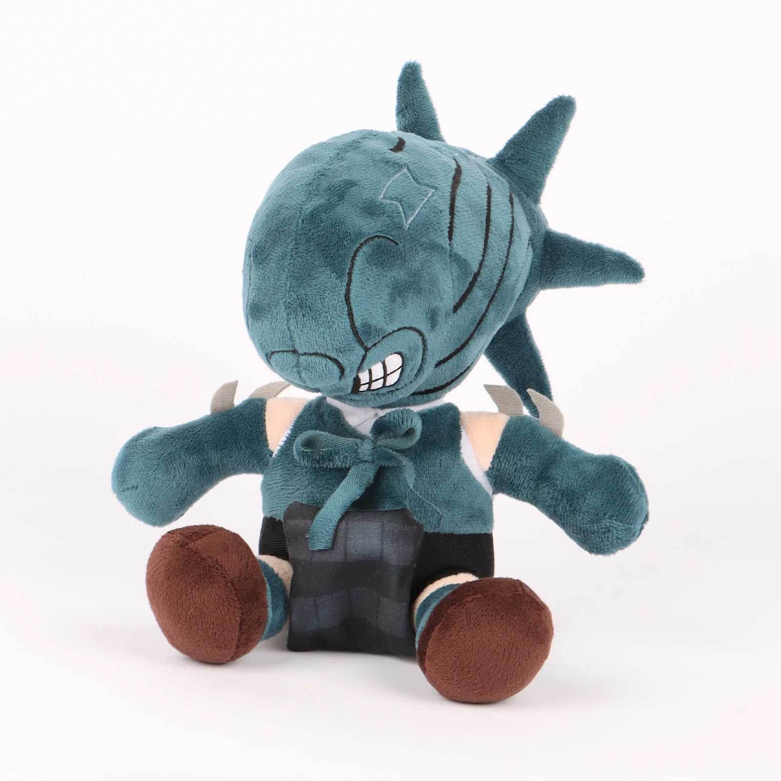 Anime nuevo motosierra hombre muñeco de juguete de peluche 23CM dibujos animados lindo suave Reze muñecas juguete de peluche periferia para chico Halloween regalo de Navidad