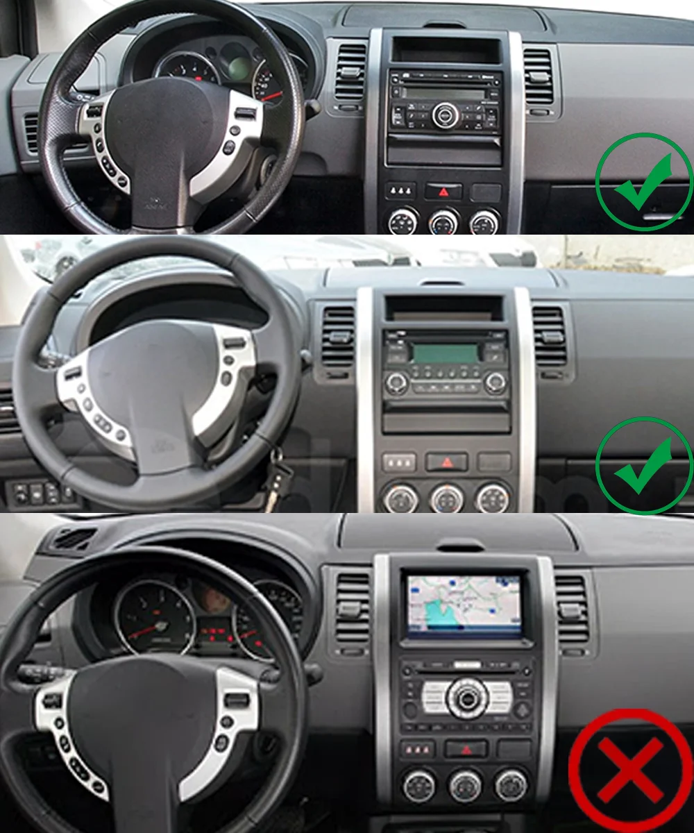 Android 13 10'' Car Stereo For Nissan X-Trail T31 2007 2008 - 2015 Carplay Android Auto WiFi+4G DSP Multimedia Player Car Radio