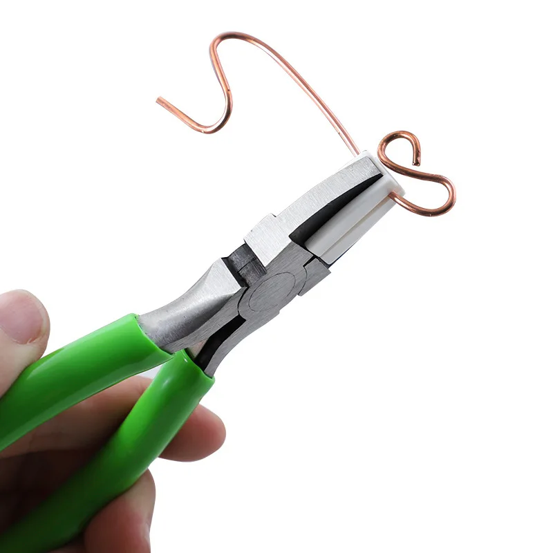 3Pcs/Set Multi-functional Wire Winding Pliers Flat Nose Nylon Plier Mini Jewelry Plier DIY Handmade Wound Styling Pliers