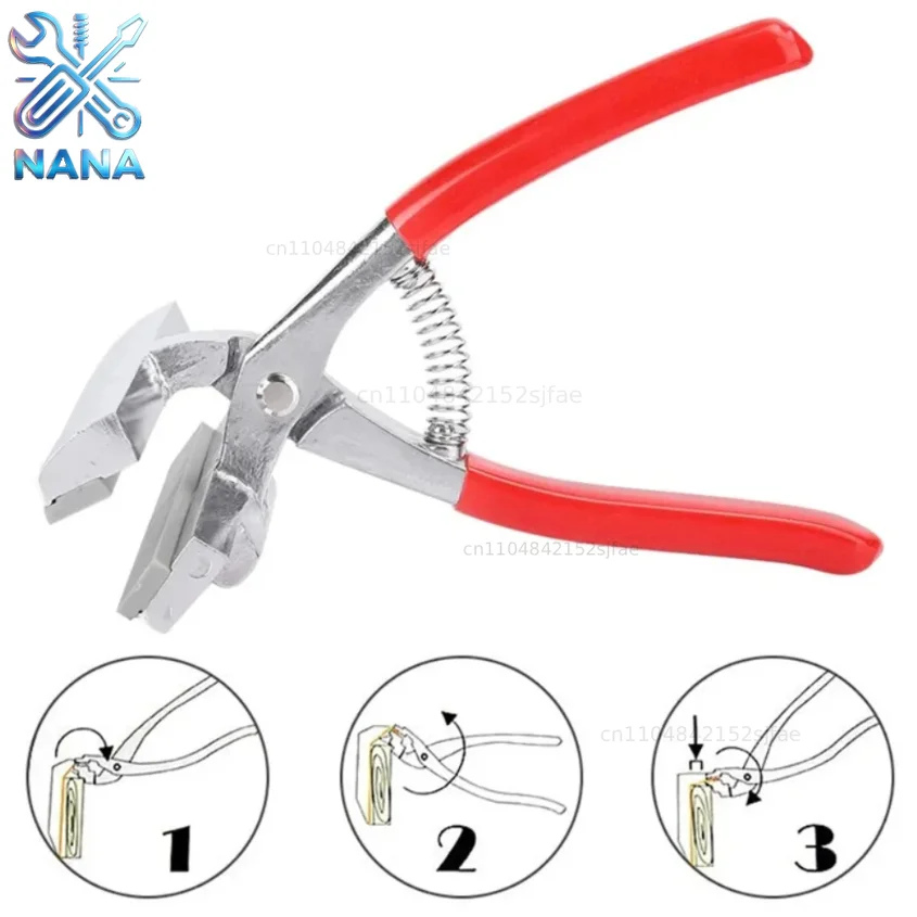 Canvas Stretching Pliers 12cm Wide Jaw with Spring Handle, Alloy Artist Framing Tool for Oil Painting Canvas