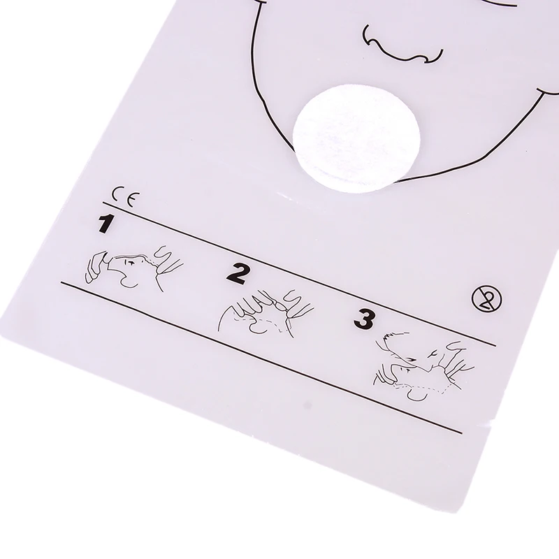 30 قطعة/لفة قناع التنفس المحمول المتاح CPR التدريب الإسعافات الأولية قناع الإنعاش CPR الوجه درع لفة مجموعة الإنقاذ أداة