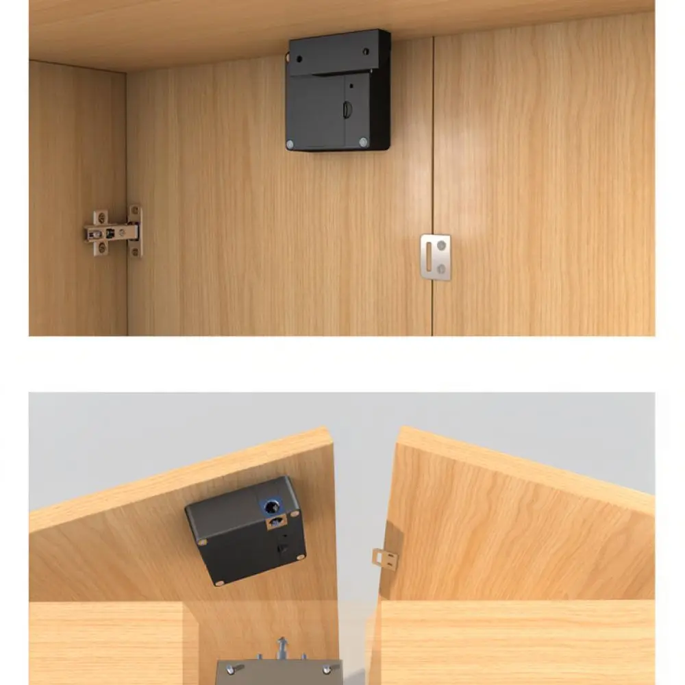 Electronic RFID Drawer Lock Invisible Smart Cabinet Latch Security Keyless Sensor Access For Office Gym Sauna Locker