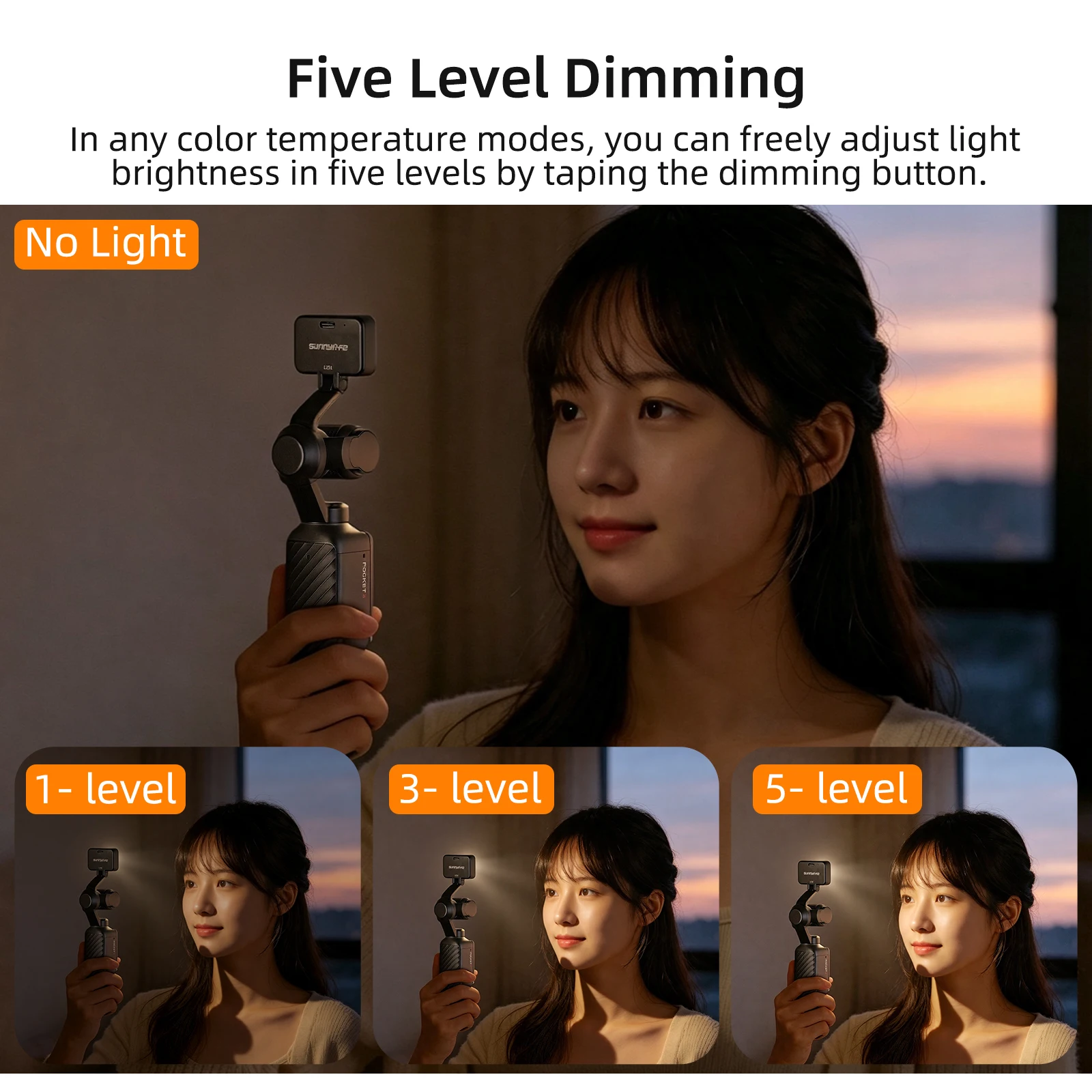 Para DJI Osmo Pocket 4, Luz de - Photography Lighting Kits reseña y precio