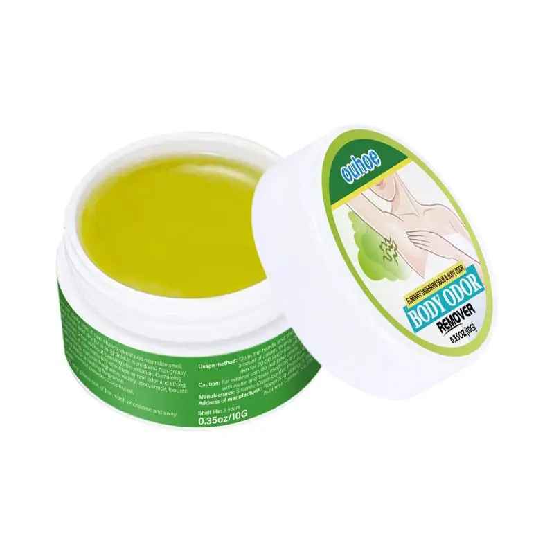 

10g Plant Natural Extract Underarm Deodorant Cream Summer Sweat Block Body Odor Eliminating Antiperspirant Care