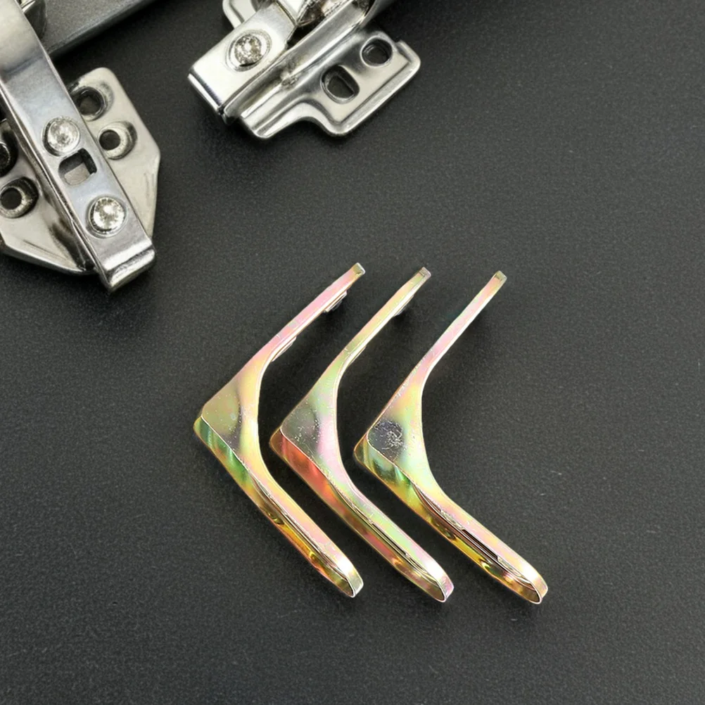

10Pcs Furniture Corner Connectors Fixed Angle Brackets Heavy Duty L Shaped Corner Braces for Cabinets Tables Shelves