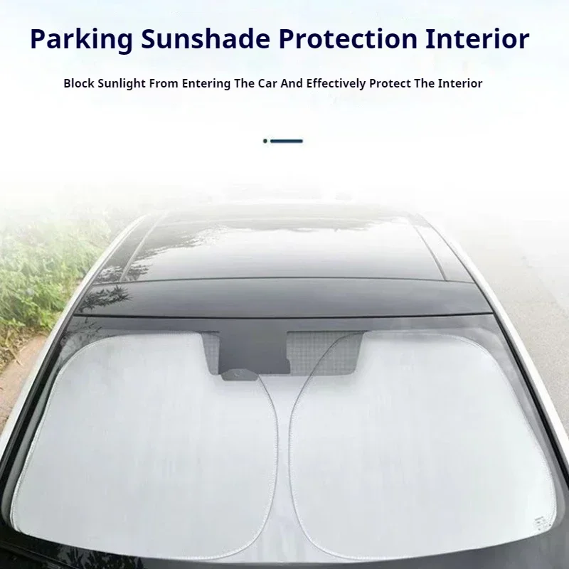 Windshield Sunshade Car Visor Front Window Sun Shade Cover For LiXiang Leading Ideal L6 L7 L8 L9 2022-2024 Parasol Accessories