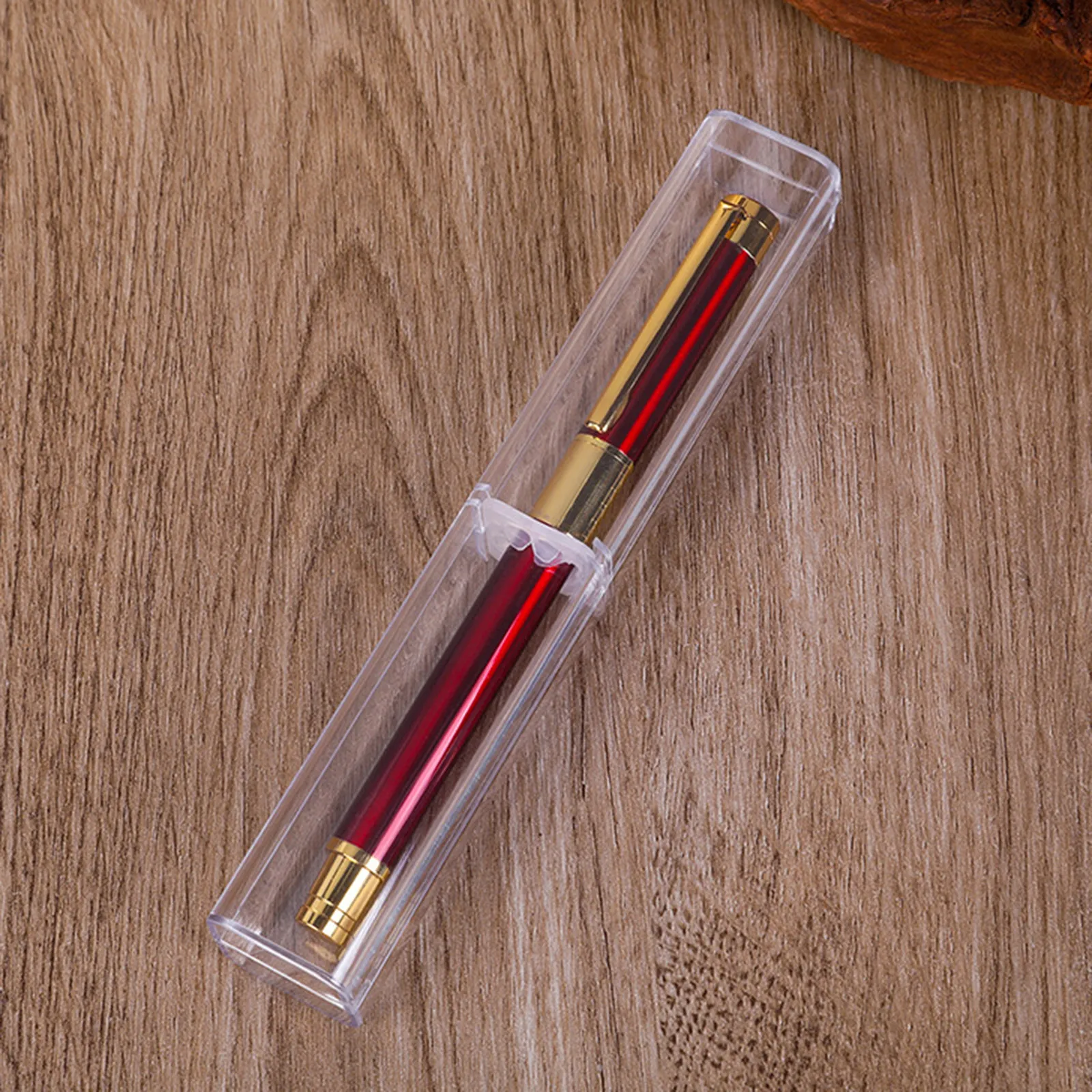 

10 шт. прозрачных пеналов, пластиковые коробки для хранения канцелярских принадлежностей для студентов, многофункциональный органайзер для ручек, большая вместимость