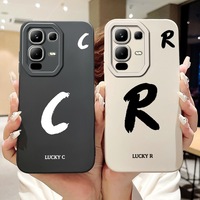 For Infinix Note 50X Case X6857B Cover Cute Name Letters Soft Silicone Shockproof TPU Bumper For Infinix Note 50 Pro Plus Fundas