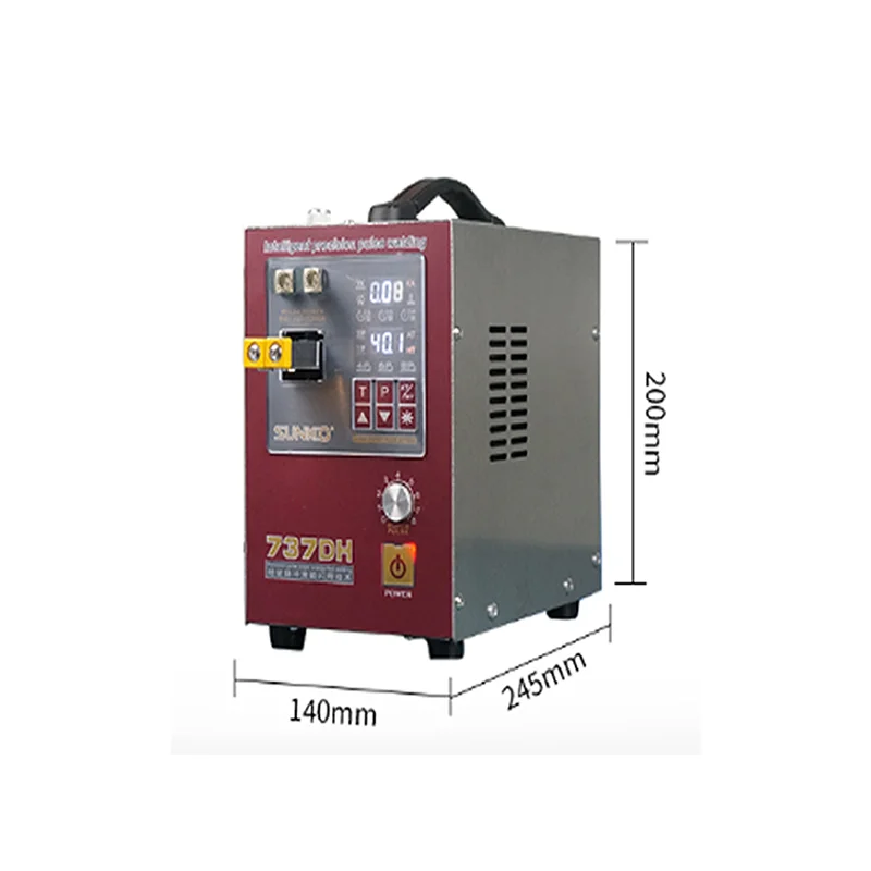737DH Desktop Mini Battery Spot Welder For 18650 Battery Soldering Welding Gun Spot Welding Machine With Welding Pen Strong