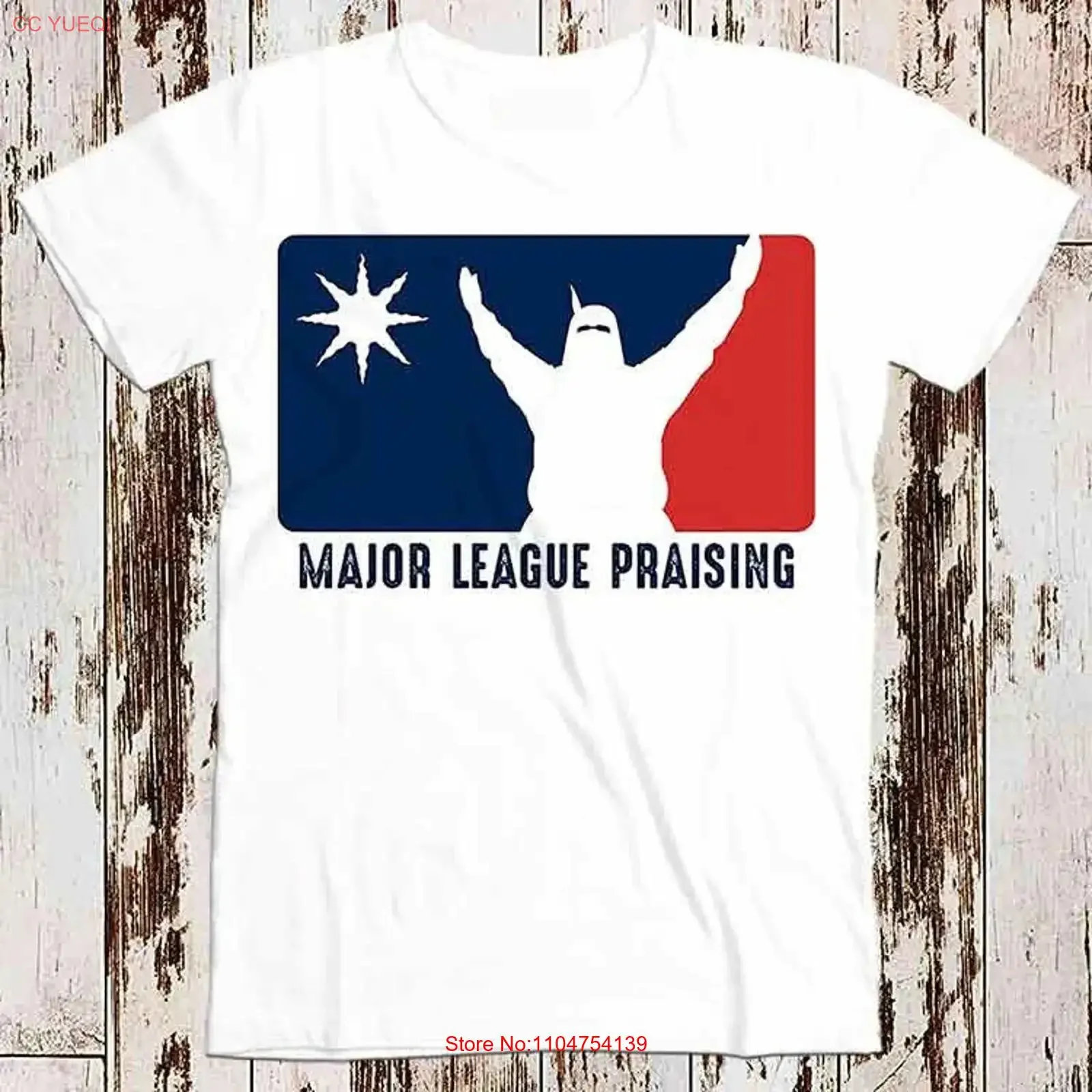 Major League Praising Praise The Sun Thank God Online Gaming T Shirt 8574 vintage Washed Soft Top For Everyday Wear graphic