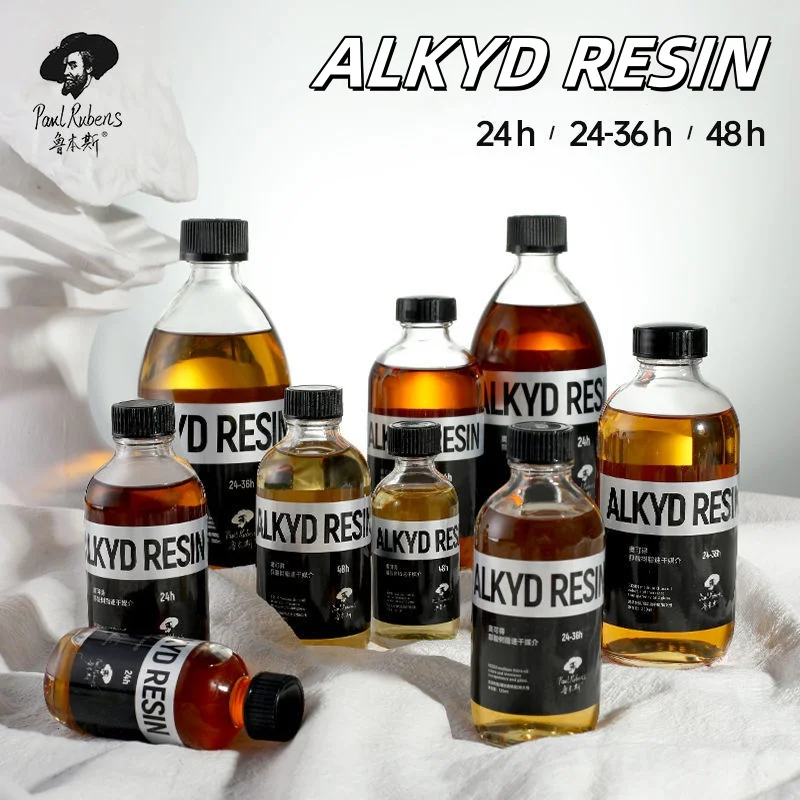 Paul Rubens Oil Painting Medium Alkyd Resin Quick Drying Medium ALKYD RESIN MEDIUM Underpainting Overprint on Oil Painting