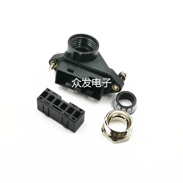 

10Pcs 1473393-2 A06B-6114-K220 #E 6-pin 6-hole elbow for Fanuc motor side power plug