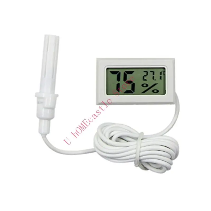 63HF Fast Response Precise Hygrometer Humidity Meter With External Probe For Office