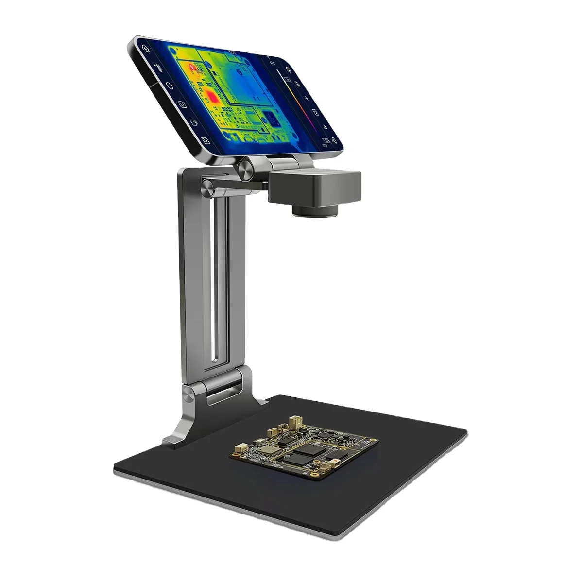 CA-09D-Analizador de imagen térmica 3D para reparación de teléfono y PC, dispositivo de inspección de fugas de cortocircuito PCB, Micro lente de cámara de 30mm, 256x192