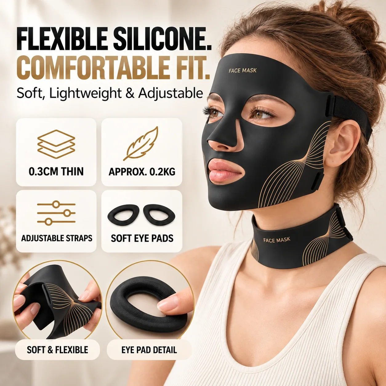 LED Face and Neck Mask 4