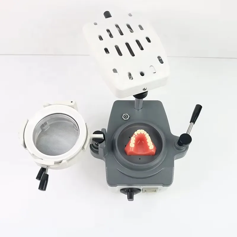 Manual Timing Dent-al Lab Pressure Former Round Thermoplastic Sheet Positive Press Molding Equipment