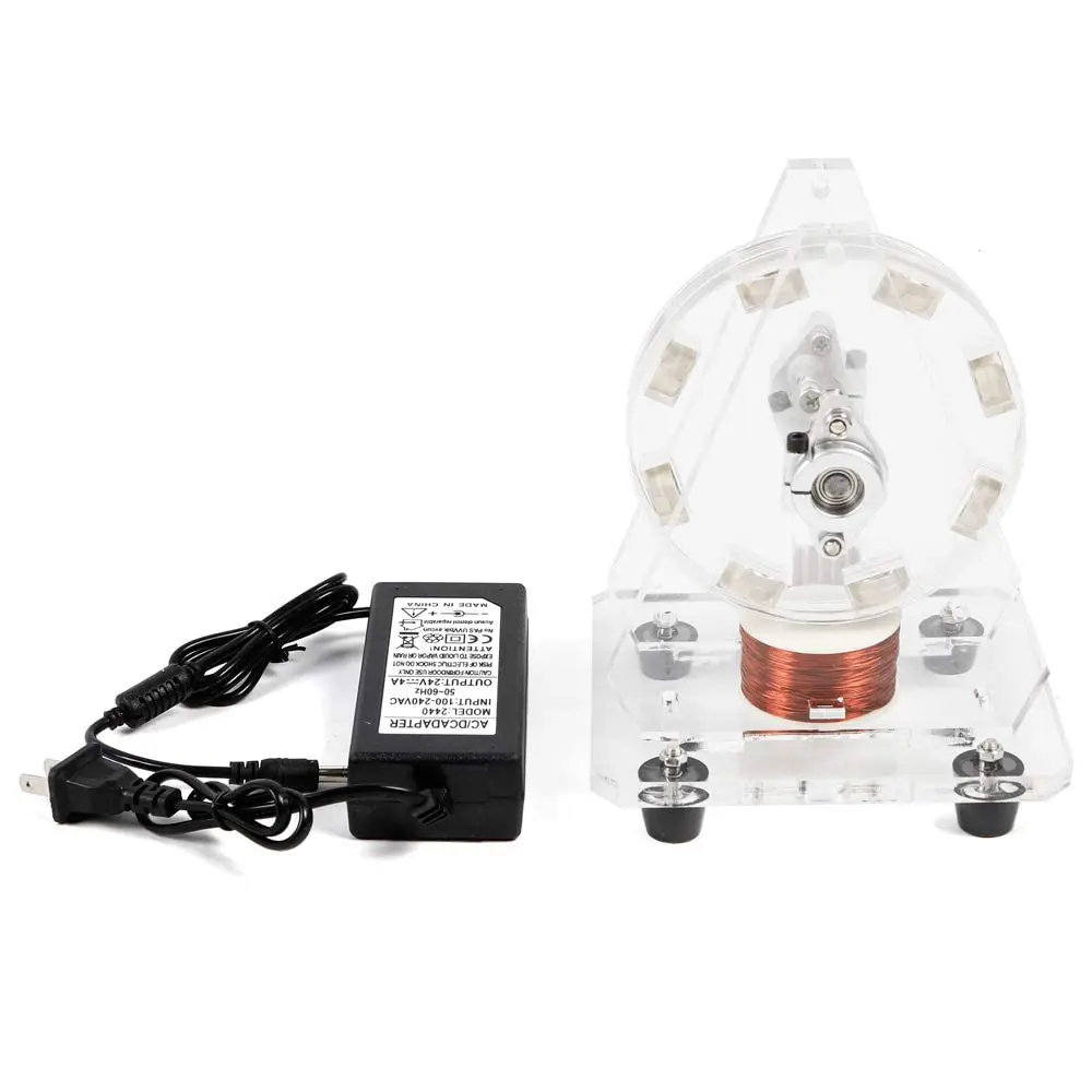 

Brushless Motor TBVECHI 500~1500 Speed Acrylic Brushless Model Magnets Pseudo Perpetual Motor 24V Motion