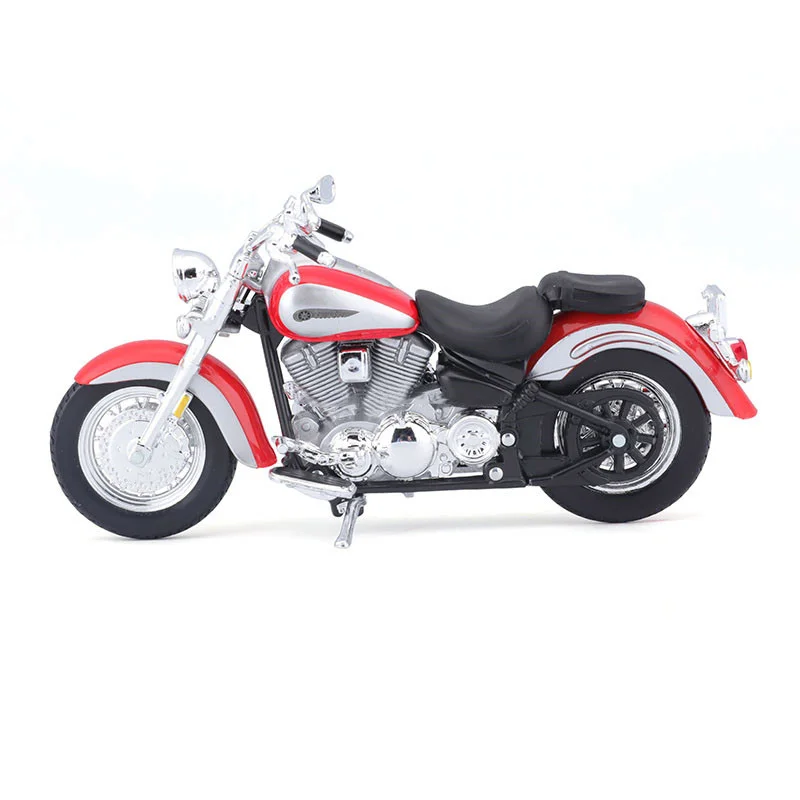 Maisto 1:18 Yamaha Road Star Alloy Motorcycle Model Diecasts Metal Toy Street Racing Motorcycle Model Simulation Childrens GiftS