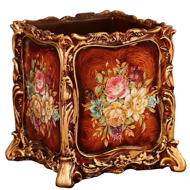 

Luxury Home Set, Remote Control Storage Box, Tissue Box, Wine Rack, Ashtray, Vase, Pen Holder, Snack Fruit Tray