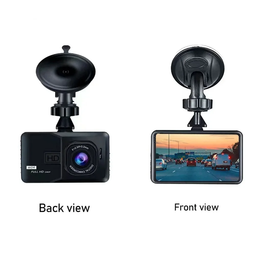 XUSHIDZ NEW 1080P HD Dash Camera Loop Recording Car Vehicle DVR Video Recorder Dashcam Night Vision 24h Parking Monitor G-sensor – Image 5