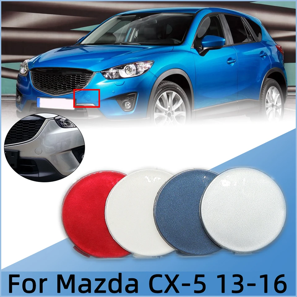 

Auto Parts For Mazda CX-5 CX5 KE 2013 2014 2015 2016 Front Bumper Towing Hook Eye Cap Lid Tow Hook Hauling Trailer Cover Garnish