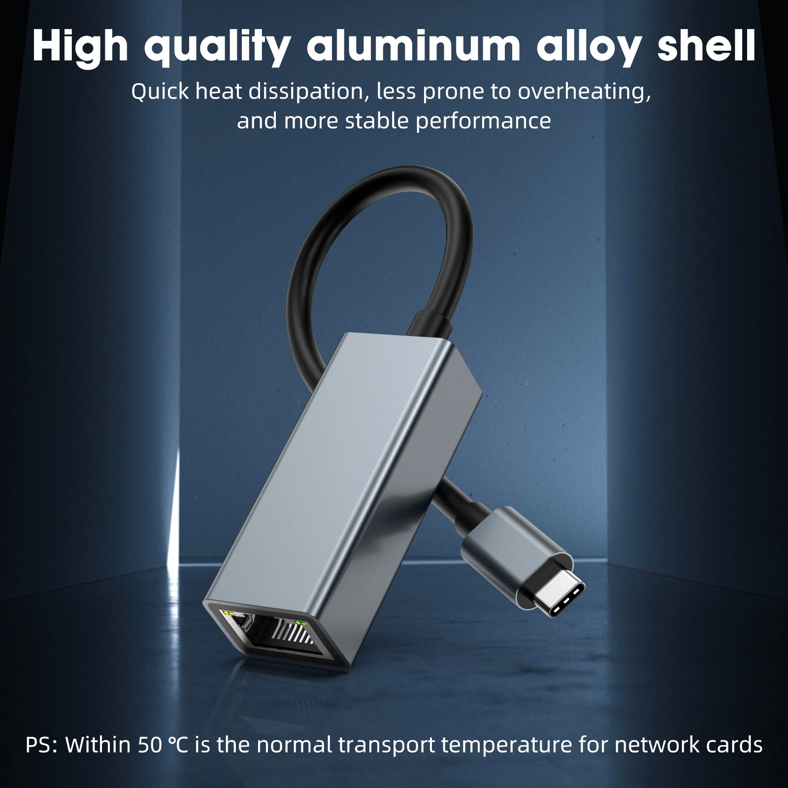 Type-C To RJ45 Giga…