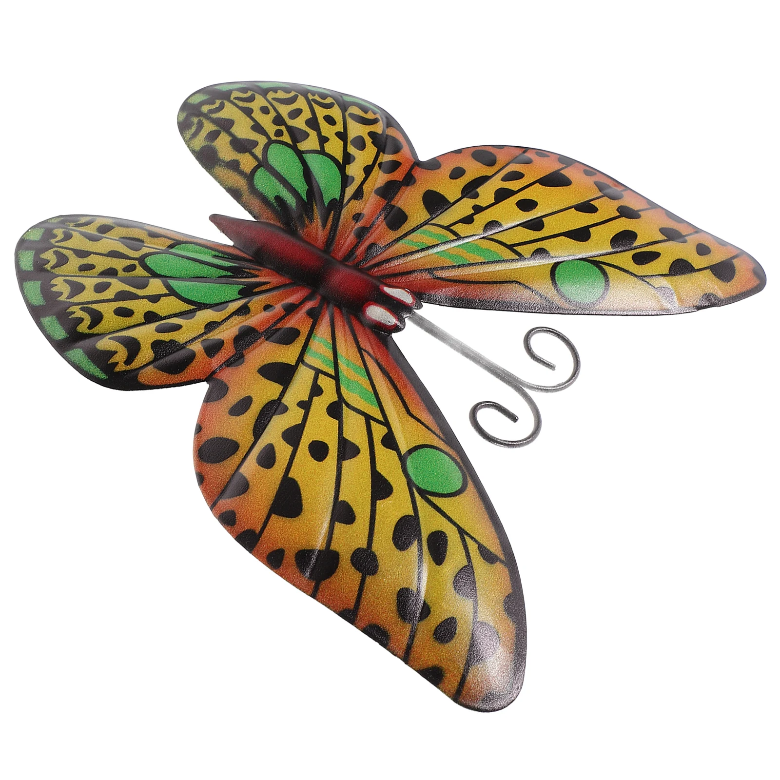 

Iron Butterfly Realistic Wall Wall Decor Hanging Craft Garden Iron Craft Fence Gate Decor