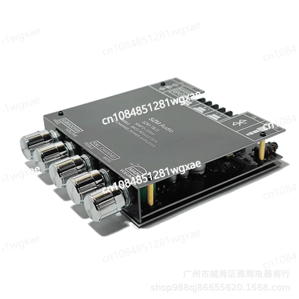 For Car Bluetooth Audio Digital Power Amplification Module 2.1 Channel Subwoofer High Power Amplifier Board