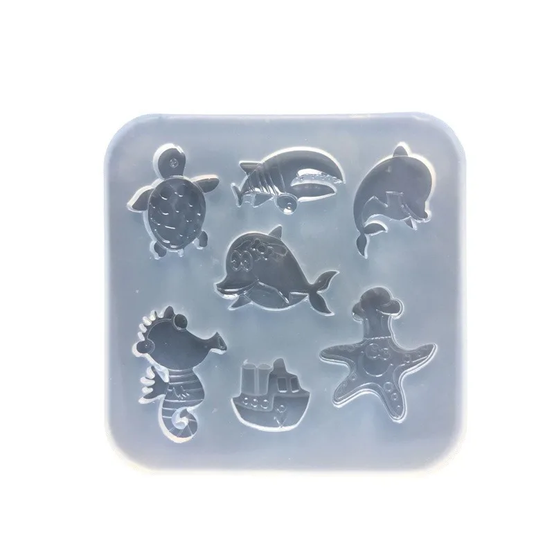 Морские-животные-дельфины-морская-звезда-подвески-браслеты-из-гелевой-силиконовой-формы-ожерелья-подвески-16263