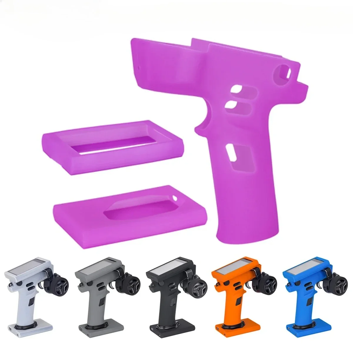 Silicone Protective Cover Case For FlySky Noble NB4 /NB4+ /NB4 Pro Transmitter 1/10 RC Crawler Car Remote Control Upgrade Parts