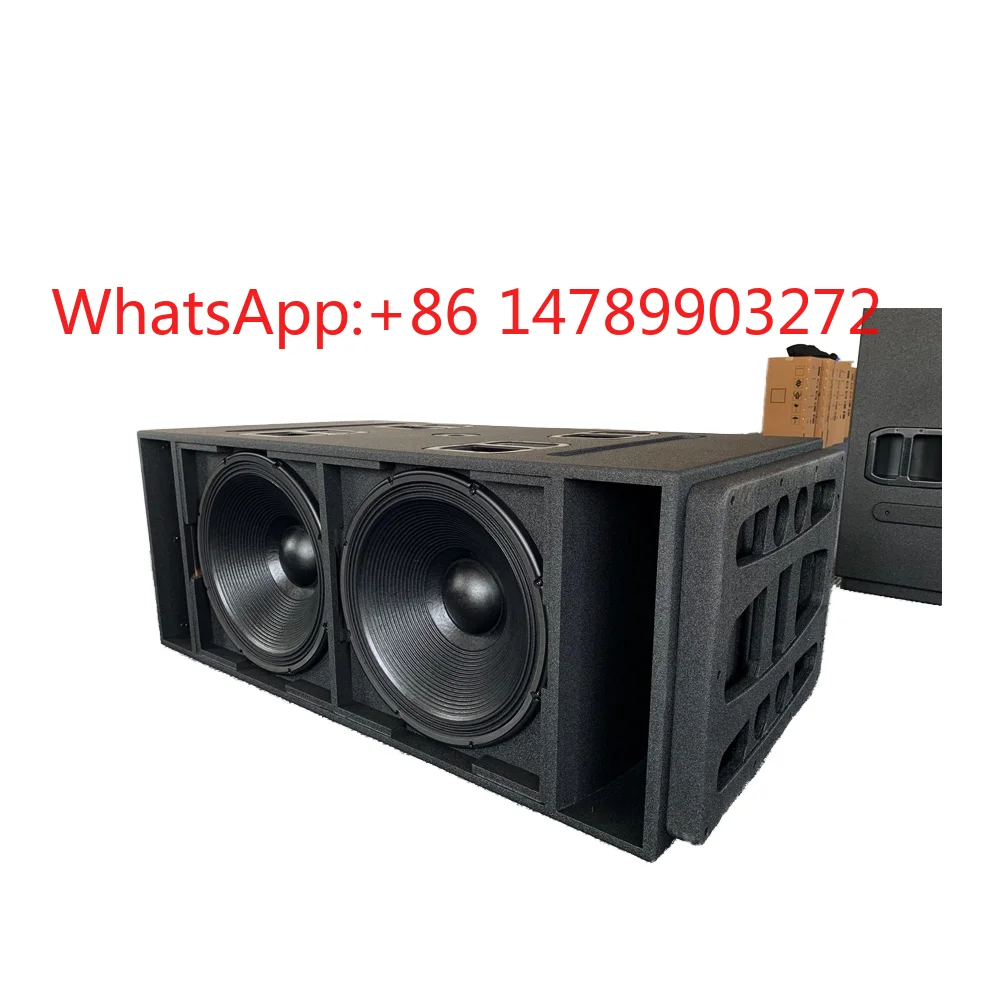 

RS18L Dual 18 Inch Neodymium 4800W Passive Subwoofer Wooden Box for DJ Outdoor Event