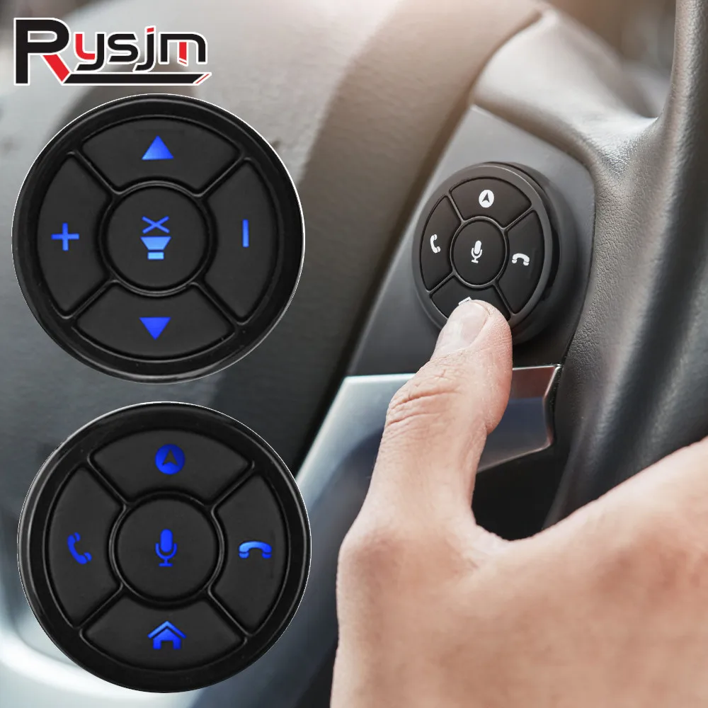 HD 10 key Wireless Car Steering Wheel Control button Universal For Auto Car DVD GPS Navigation Radio Remote Control Buttons