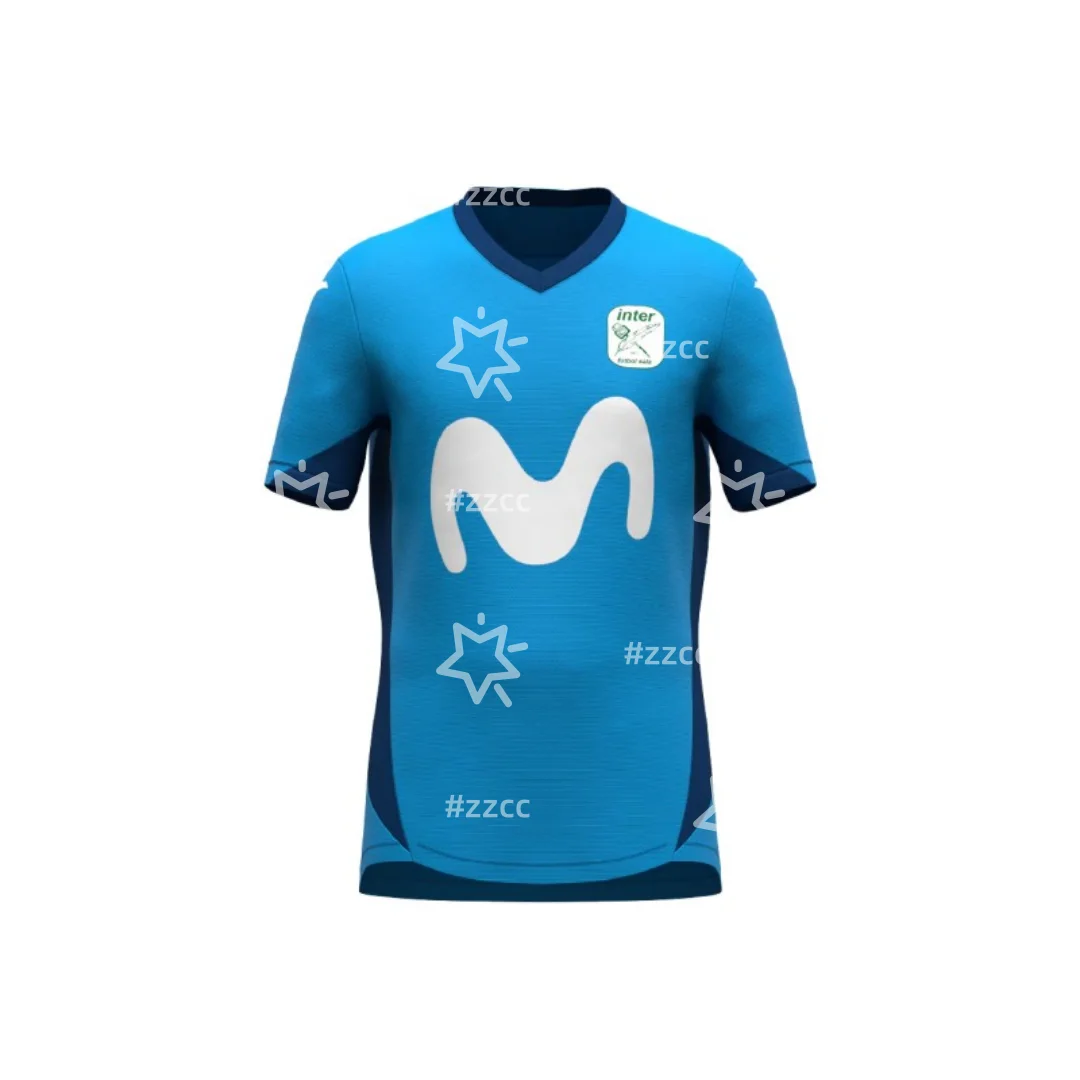 Camiseta de Fútbol Sala Inter Movistar FS 25-26, Jersey Deportivo de Verano para Hombre, Ropa Infantil, Camiseta para Mujer, Jersey de Ciclismo ﻿