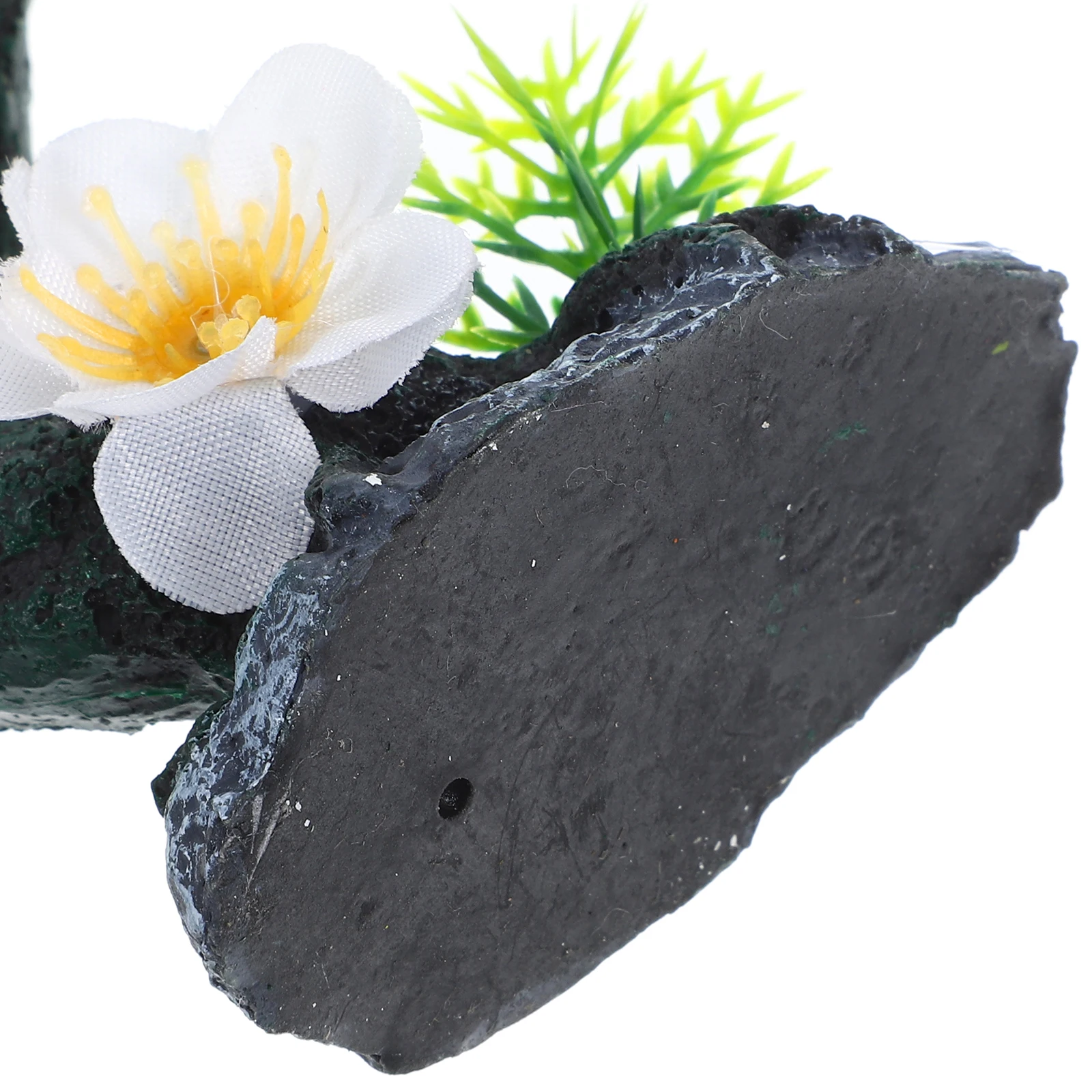 

White Branch Flower Sushi Plate Decor Simulation Flower Plants Stable Sushi Plate Fake Flowers Hotel Accessories