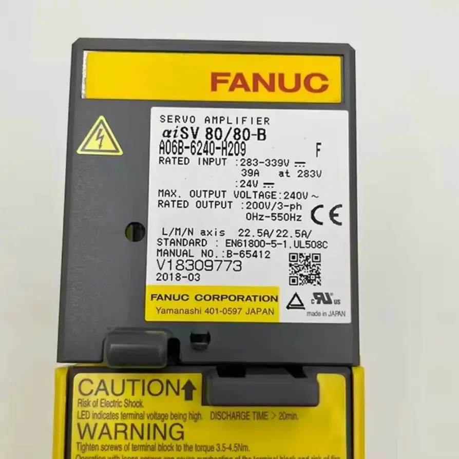 

A06B-6240-H209 New Fanuc Servo Driver IN STOCK Fast ship