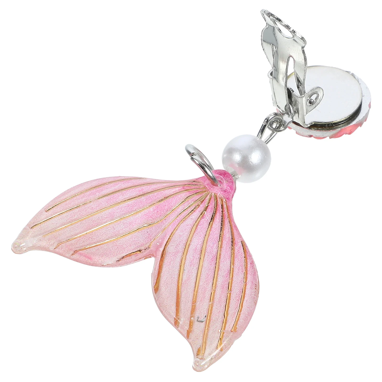 

3 Pairs Ear Clip Earring Set on Girls Earrings Clip-on Fairy for Children Alloy Ornaments