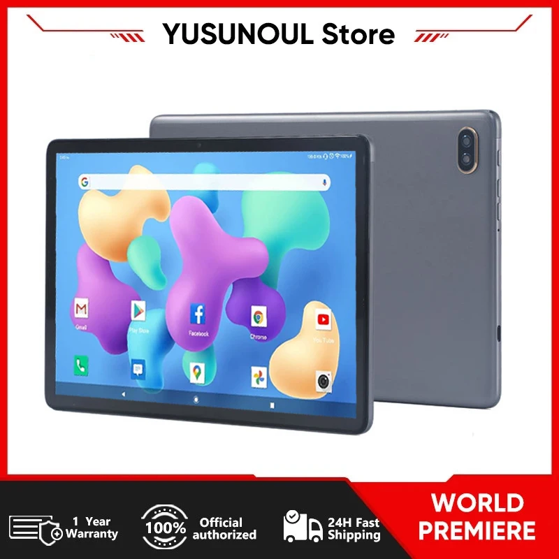 Versión Global 10,1 pulgadas totalmente metálico Android Tablet Pc resistente 4GB RAM 128GB ROM Wifi 6 5000mAh nuevas almohadillas educativas Tanlet