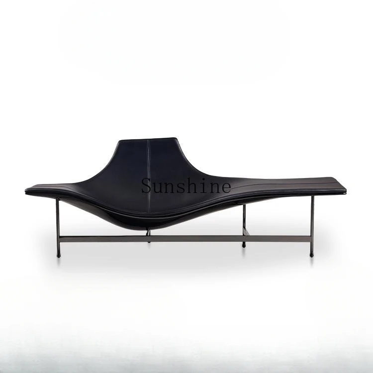 

Modern minimalist villa special-shaped sofa chair comfortable lounge chair