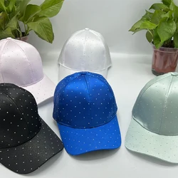 2022 New Colored Diamond Baseball Cap Ladies Spring and Summer Fashion Sun Hat Youth Shopping Travel Leisure Men's Cap Cute Hat