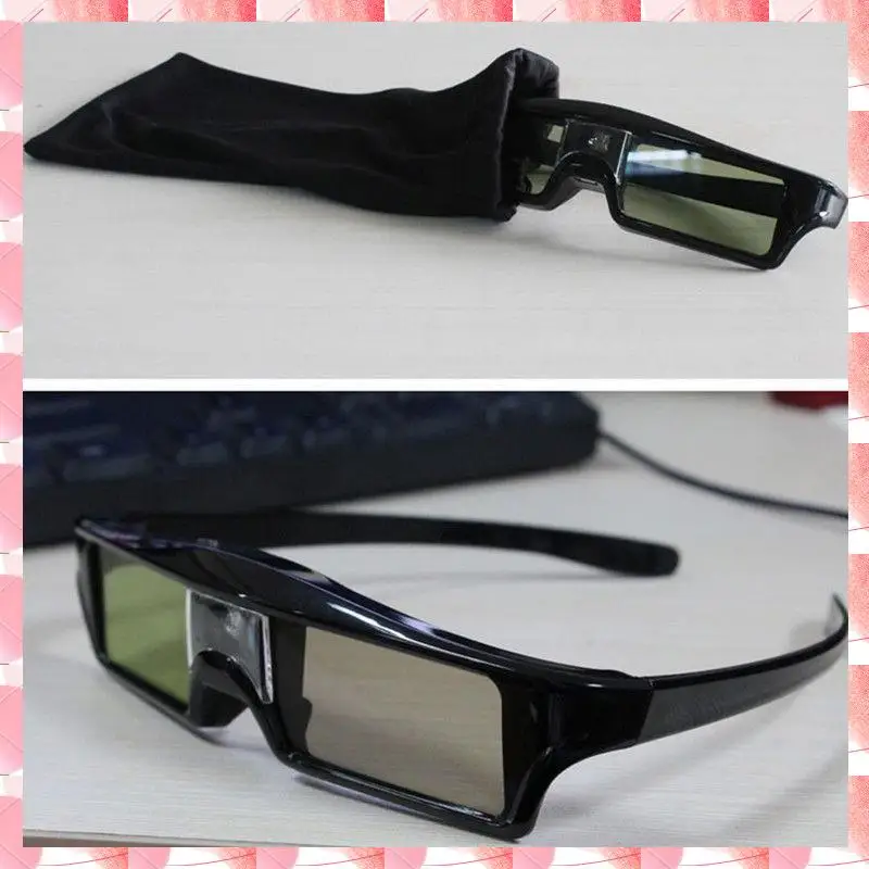 JAJA Rechargeable Active Shutter 3D Glasses For Optoma Benq Acer Sony ALL DLP Projector
