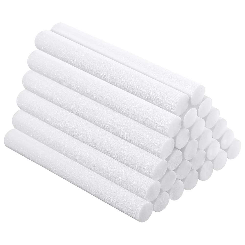 8X200mm Large Humidifier Aroma Filter Atomizer Replacement Cotton Swab 50Pack Humidifier Filter Can Be Cut