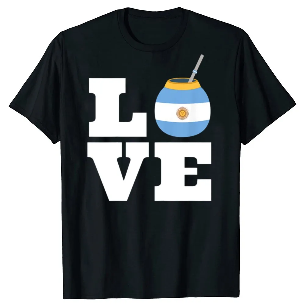 Argentina Culture Themed Graphic T-Shirt Casual Daily Short Sleeve Tee   Women Clothing