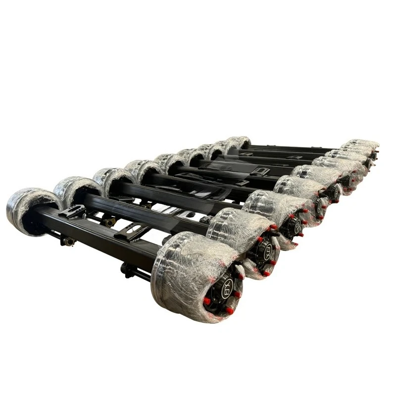 

American Single Tire 13T Axle Bearing Capacity Is Strong for Semi Trailer or Truck