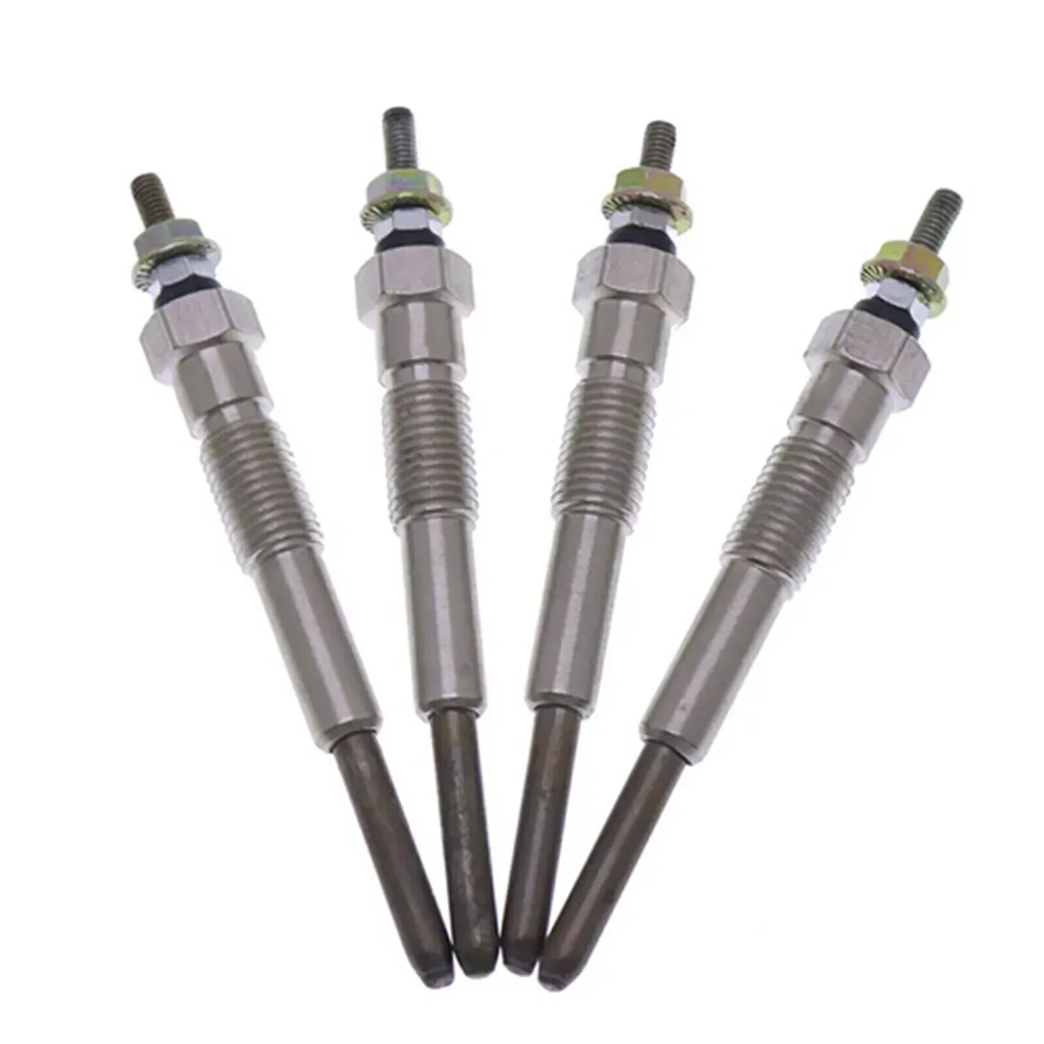 4pcs New Preheat Plugs 12V 600-815-2761 6008152761 For Komatsu Forklifts 4D95 4D95S FD20-T11 FD25-T11 Excavator Accessories