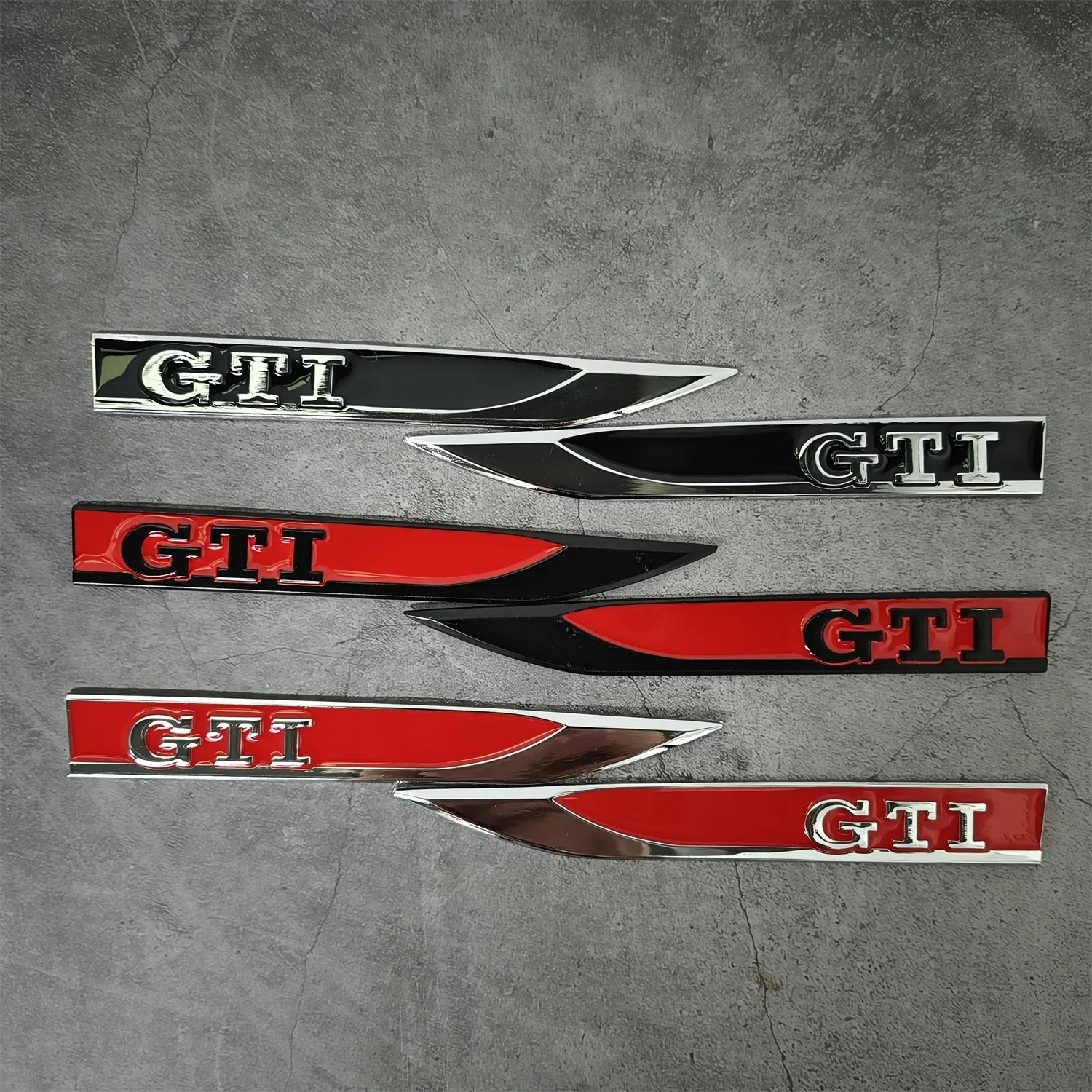 2 Pcs Metal Body Side Fender 3D Badge Sticker for Volkswagen Golf 2 3 4 5 6 7 GTI MK2 MK3 MK4 MK5 MK6 MK7 MK8 Accessories