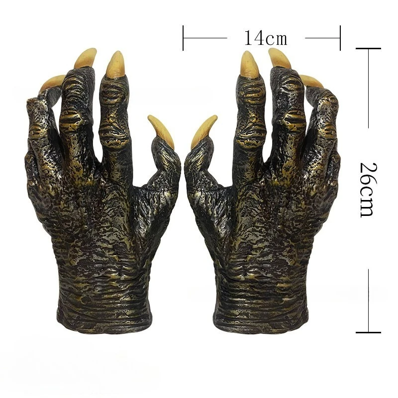 Gants Loup-Garou Réalistes en Latex – photo 5
